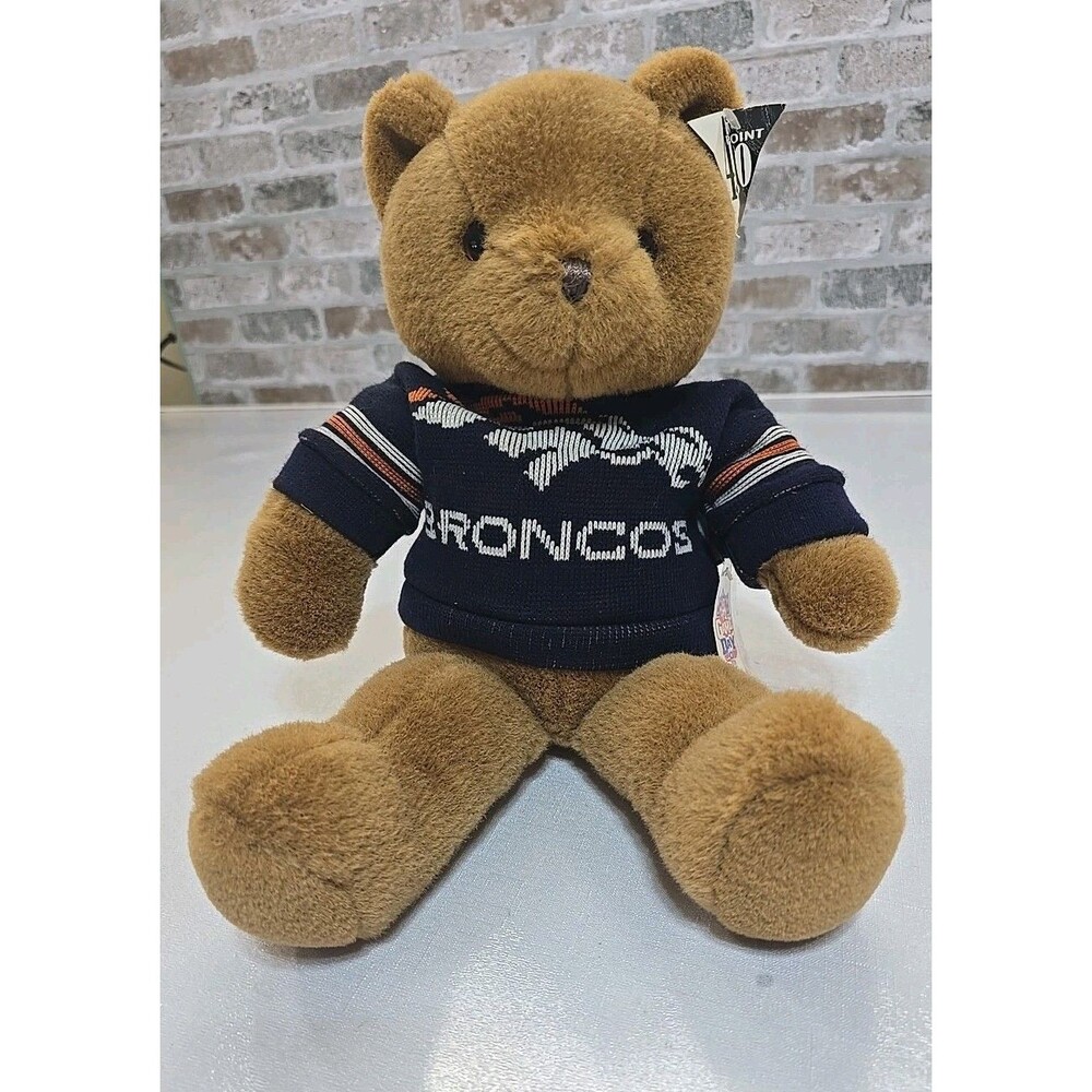 Roxbury Mills Denver Broncos NFL Plush Teddy Bear With  Original Tags